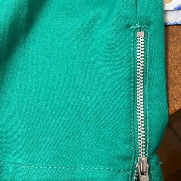 NWT Westbound Women’s Emerald Green Park Ave Fit Zip Ankle Pants - Picture 6 of 6